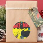 Batman 1 Comic Classic Round Sticker