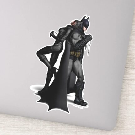 Batman Arkham City Batman And Catwoman Sticker