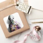 Batman Arkham City Joker Square Sticker