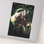 Batman Bane Bat Swarm Illustration Sticker