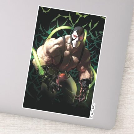 Batman Bane Bat Swarm Illustration Sticker