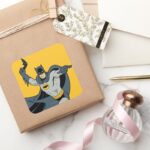 Batman Batarang Square Sticker