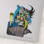 Batman Batgirl Robin Sticker
