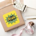 Batman Classic TV Series Logo Square Sticker