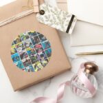 Batman Comic Panel 5×5 Classic Round Sticker