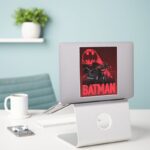 Batman Crimson Bat Signal Sticker