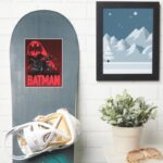 Batman Crimson Bat Signal Sticker