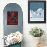 Batman Crimson Leap Sticker