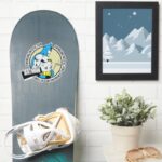 Batman Golfing Swinging Into Action Sticker