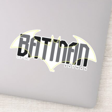 Batman Hi Tech Name Graphic Sticker