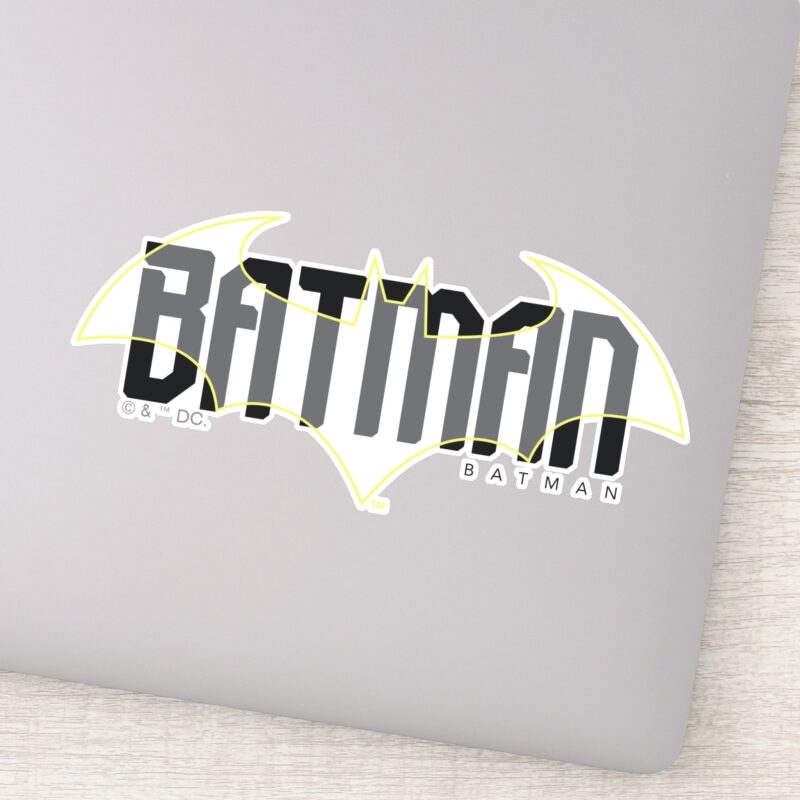 Batman Hi Tech Name Graphic Sticker Batman Hi Tech Name Graphic Sticker