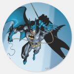 Batman Hyperdrive 11B Classic Round Sticker