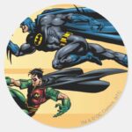 Batman Hyperdrive 19B Classic Round Sticker