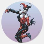 Batman Hyperdrive 22B Classic Round Sticker