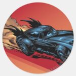 Batman Hyperdrive 25A Classic Round Sticker