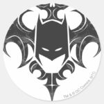 Batman Image 34 Classic Round Sticker