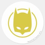 Batman Image 38 Classic Round Sticker