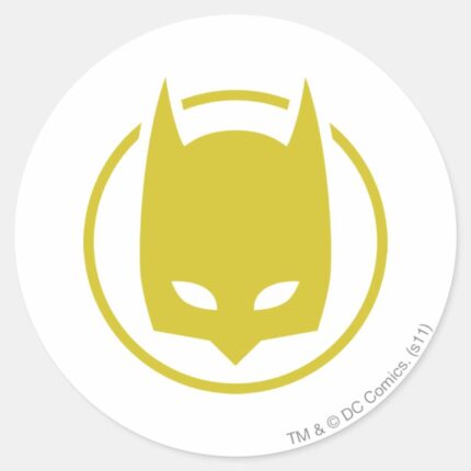 Batman Image 38 Classic Round Sticker