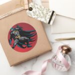 Batman Knight FX 14 Classic Round Sticker