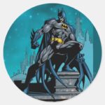 Batman Knight FX 19 Classic Round Sticker