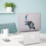Batman Leaping Forward Sticker