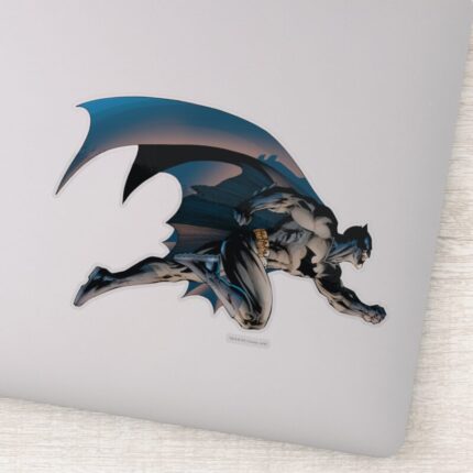 Batman Leaping Side View Sticker