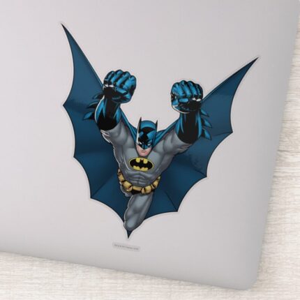 Batman Stands Sticker