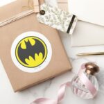 Batman Symbol Bat Circle Logo Classic Round Sticker