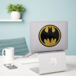 Batman Symbol Classic Round Logo Sticker