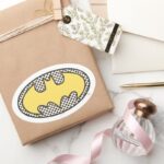 Batman Symbol Showtime Logo Oval Sticker