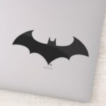 Batman Symbol Simple Bat Silhouette Logo Sticker