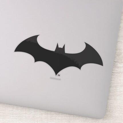 Batman Symbol Simple Bat Silhouette Logo Sticker