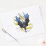 Batman Urban Legends Dark Knight Graffiti Classic Round Sticker