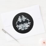 Batman Vintage Urban Grunge Classic Round Sticker