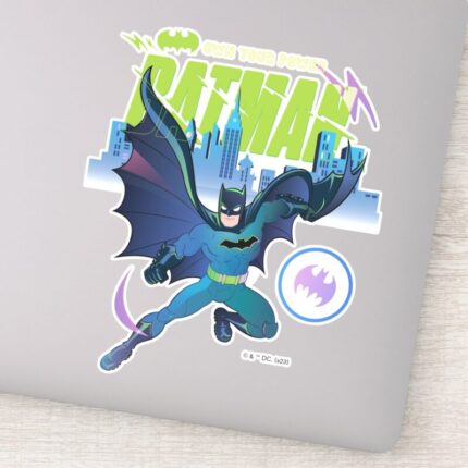 Batman Own Your Power City Graphic Sticker