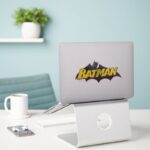Batman Old School Logo Sticker