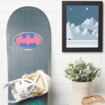 Batman Pink Polka Dot Logo Sticker