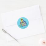 Batman Team Batman Classic Round Sticker