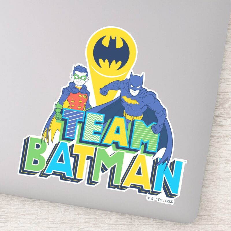 Batman Team Batman Robin Sticker Batman Team Batman Robin Sticker