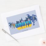 Batman UNITE Rectangular Sticker