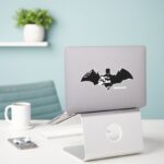 Batman And Gotham Silhouette Bat Logo Sticker