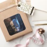 Batman De Los Muertos Square Sticker