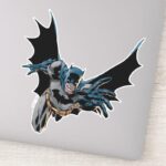 Batman Yells And Lunges Sticker