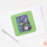 Batwheels™ Legion Of Zoom Square Sticker