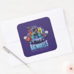 Batwheels™ Ready To Roll Square Sticker
