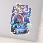 Batwheels™ Time For Action Sticker