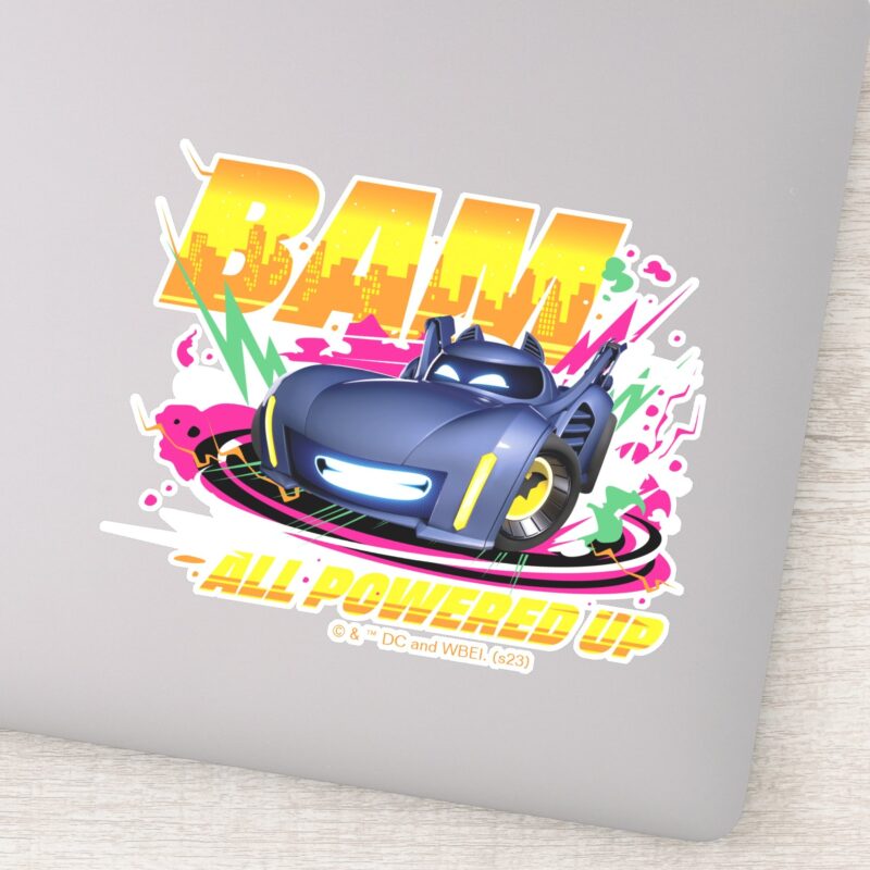 Batwheels™ Bam All Powered Up Sticker Batwheels™ Bam All Powered Up Sticker