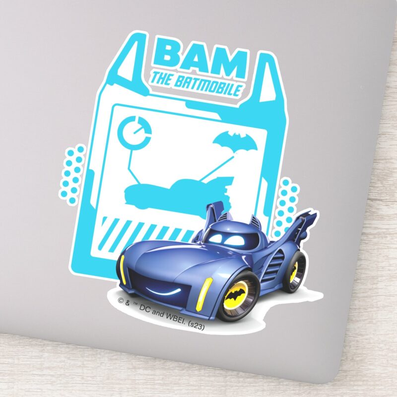 Batwheels™ Bam The Batmobile Sticker Batwheels™ Bam The Batmobile Sticker