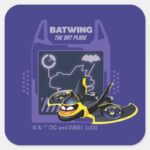 Batwheels™ Batwing The Bat Plane Square Sticker