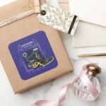 Batwheels™ Batwing The Bat Plane Square Sticker